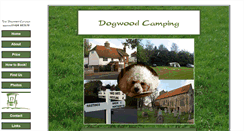 Desktop Screenshot of dogwoodcamping.co.uk